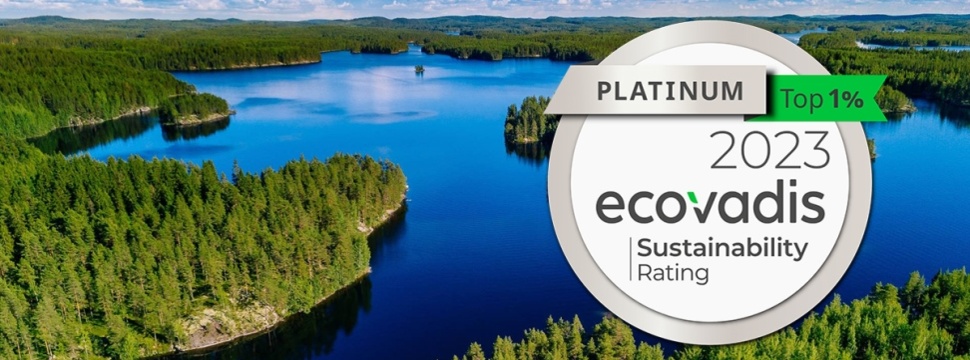 EcoVadis vergibt Platin-Bewertung an Metsä Board