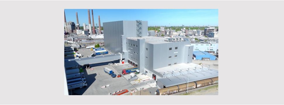Durch die Erweiterung entsteht ein zusammenhängendes Logistikzentrum