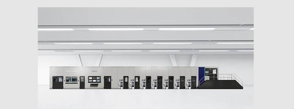 The new High-Board-Line Chroma X Pro increases productivity at Model AG in Weinfelden, Switzerland