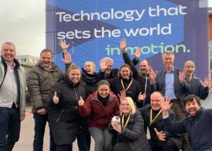 The Voith team in Heidenheim celebrates the success at the German Sustainability Award