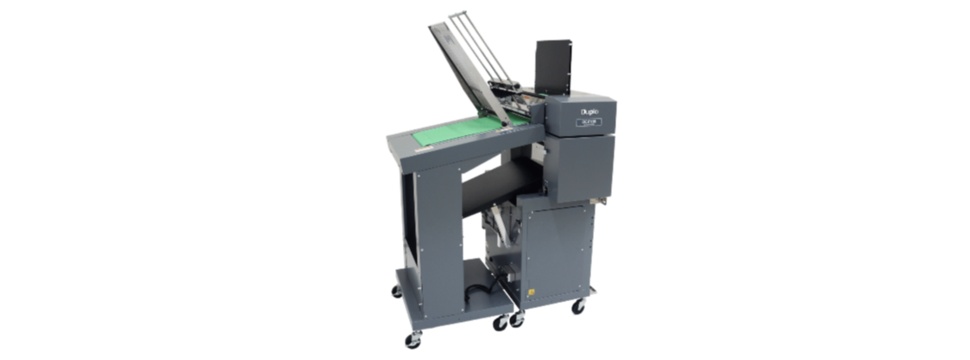 FKS/Duplo DocuCutter extended by DC-F100 folding unit