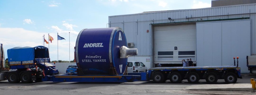 ANDRITZ starts up steel Yankee and air and energy systems in Spain