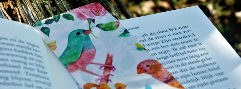 Buch mit Lesezeichen