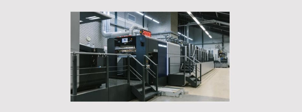The Rapida 106 X expands the company's capacities through a high level of automation and printing speeds of up to 20,000 sheets/h in perfecting mode