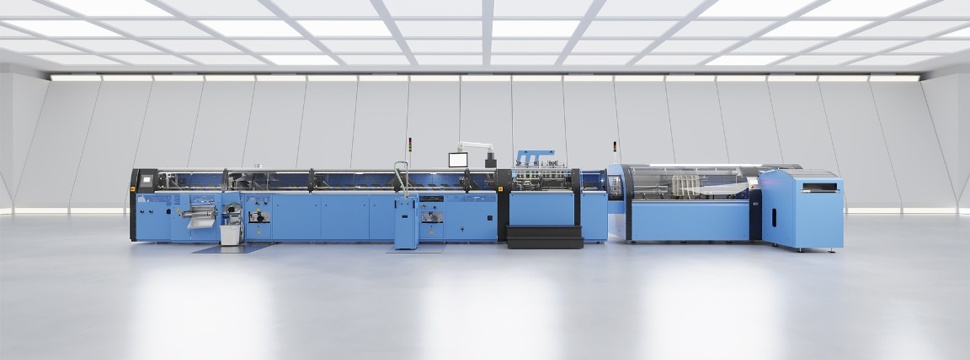 Müller Martini: RF 700 – the Most Universal Gluing Solution for Thread-Sewn Book Blocks