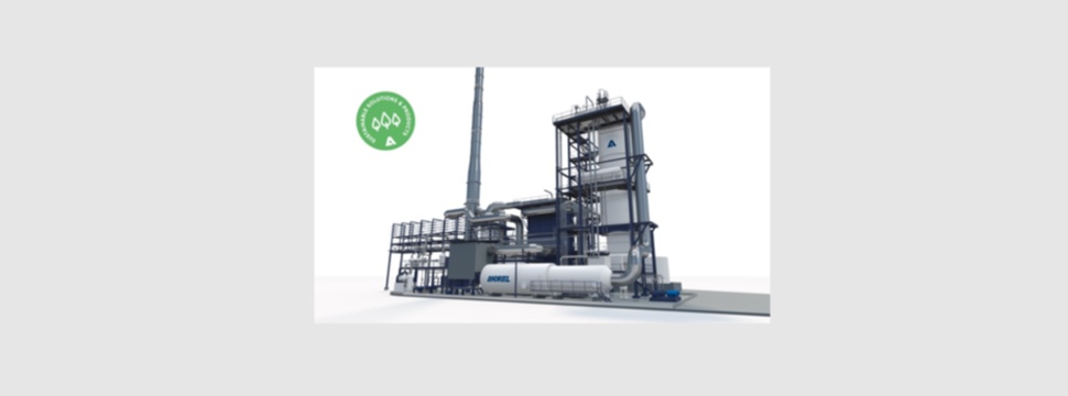 The ANDRITZ SulfoLoop sulfuric acid plant produces commercial grade, concentrated sulfuric acid