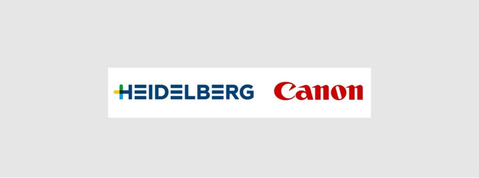 Canon und HEIDELBERG kündigen globale Kooperation im Inkjet-Bogendruck an