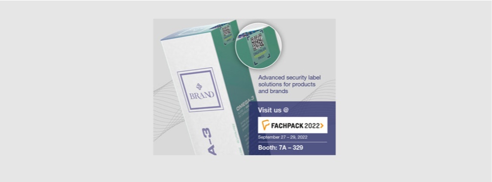 KURZ and SCRIBOS Digital Product Passport at Fachpack 2022