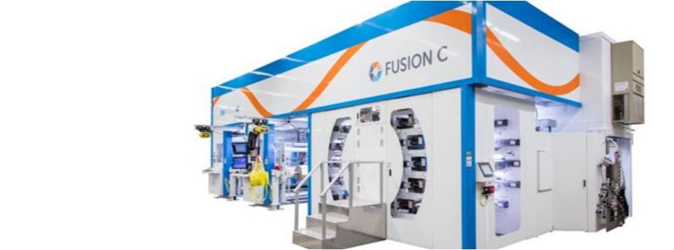 Fusion C flexographic printing press from PCMC