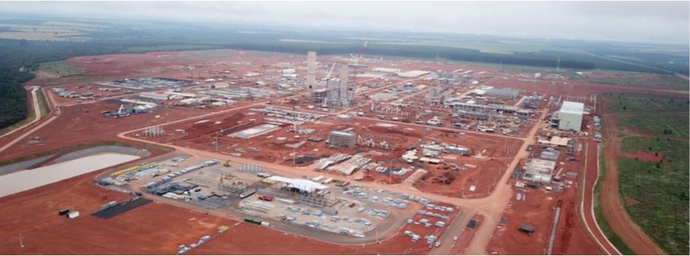 LD Celulose in Indianópolis ist eines der weltgrößten Faserzellstoffwerke