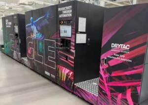 Ricoh used Drytac’s Polar Grip film and Interlam Emerytex Pro laminate to create eye-catching wraps for two printing machines at its European Customer Experience Centre.