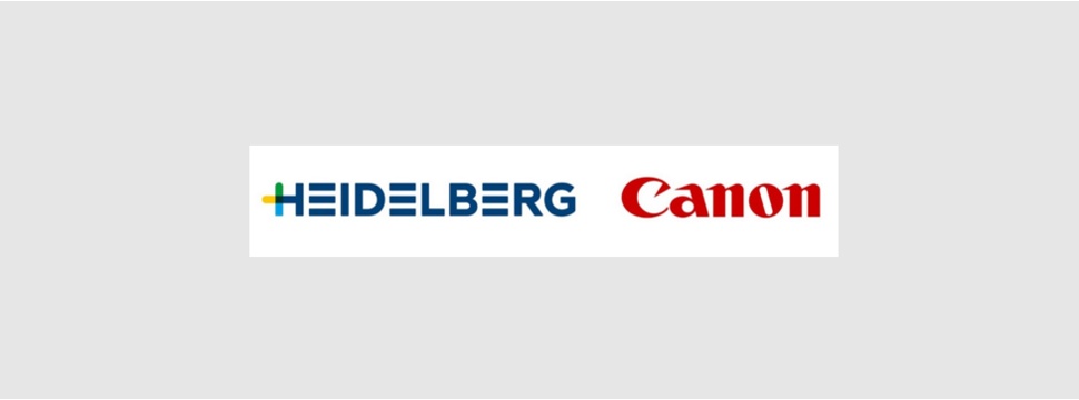 Canon and HEIDELBERG Announce Global Co-operation in Sheetfed Inkjet Printing