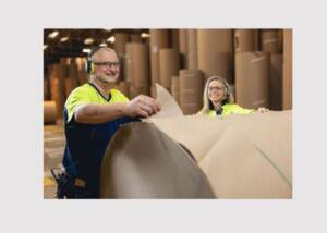 Corrugated board plant in Mortagne