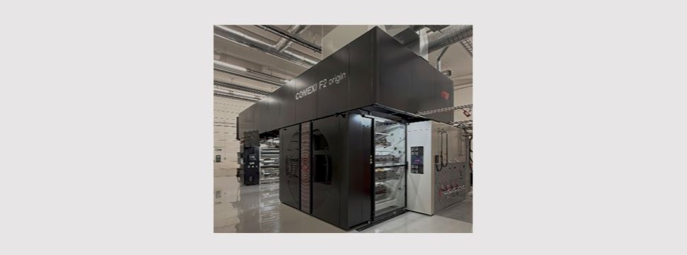Flexographic printing line