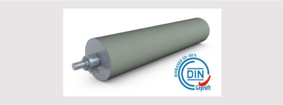 First DIN CERTO certified guide roll cover by Voith