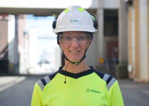 Karin Dernegård ist die neue Werksleiterin von Södra Cell Mönsterås.