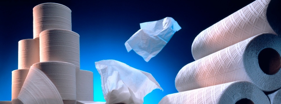 Bei Hygienepapier ist die Papierindustrie besonders auf Gas angewiesen