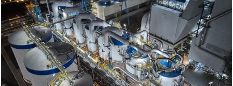 Lamella evaporation plant Lamella evaporation plant