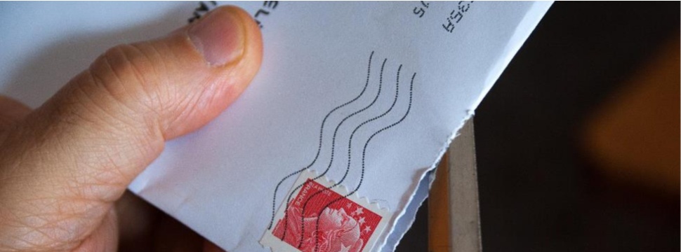 People who suffer from postal anxiety avoid opening letters.