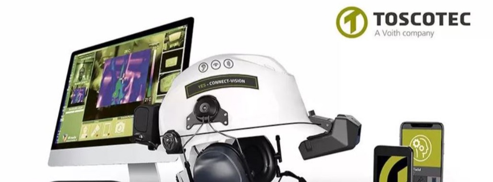 Toscotec hat sein YES-CONNECT-VISION AR (Augmented Reality)-System aktualisiert