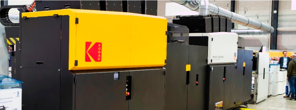 Kodak Druckmaschine unterstützt Übergang von Offset zu Digitaldruck
