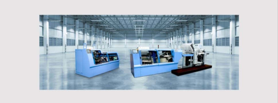 Die beiden neuen Fadenheftmaschinen Ventura MC 160 und Ventura MC Digital helfen Livonia Print, Produktionsengpässe zu vermeiden.