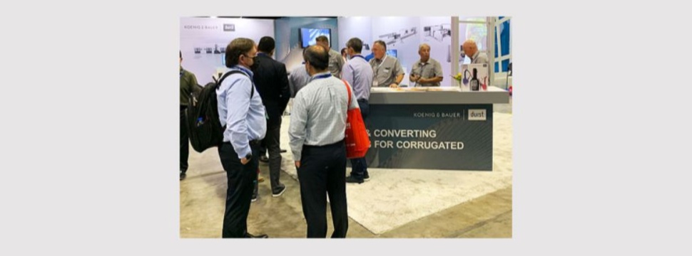 Koenig & Bauer Durst enjoyed success visiting with show-goers at SuperCorrExpo, one of the most influential corrugated packaging-focused trade shows in the Western Hemisphere, which was held at the Orange County Convention Center in Orlando in August