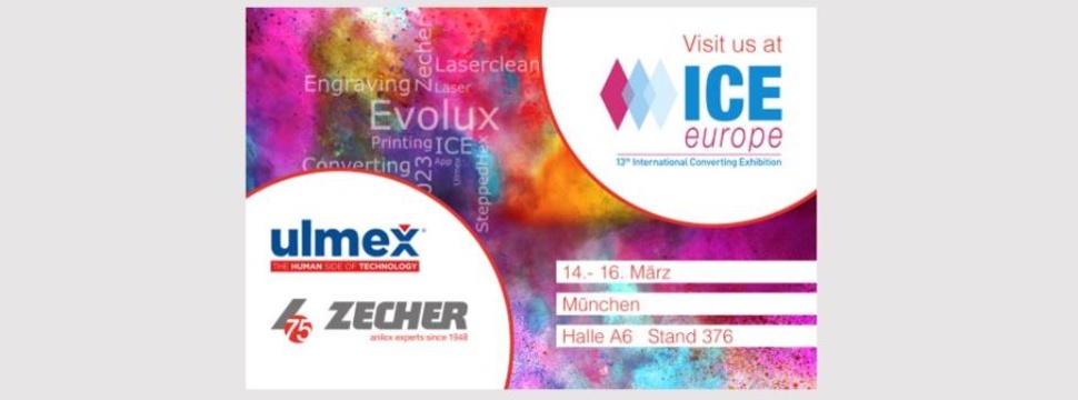 ULMEX GmbH und Zecher GmbH nutzen den gemeinsamen Auftritt auf der ICE Europe 2023 in München