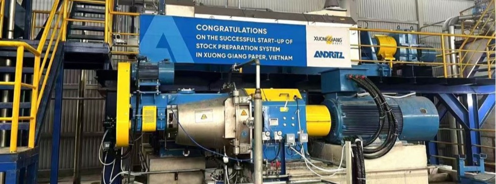 ANDRITZ PrimeRefine HC T-Refinertechnologie im erfolgreichen Einsatz bei Xuong Giang Paper in Vietnam.