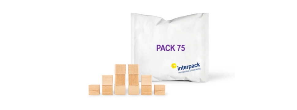 PACK 75 is ideally suited as sustainable packaging material for toys and other small parts