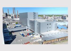 The expansion results in a fully integrated logistics centre