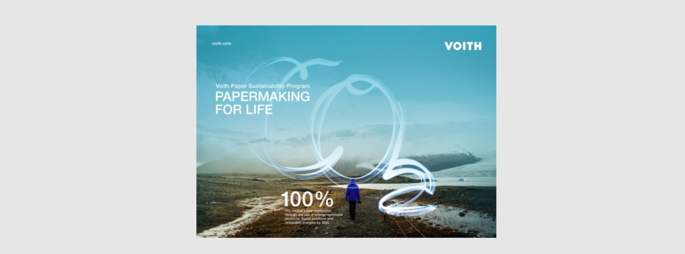 Voith has set the ambitious goal of achieving CO2-neutral paper production by 2030.