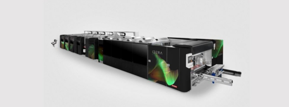 IDERA - Xeikons bahnbrechende wasserbasierte Inkjet-Druckmaschine für Wellpappenverpackungen