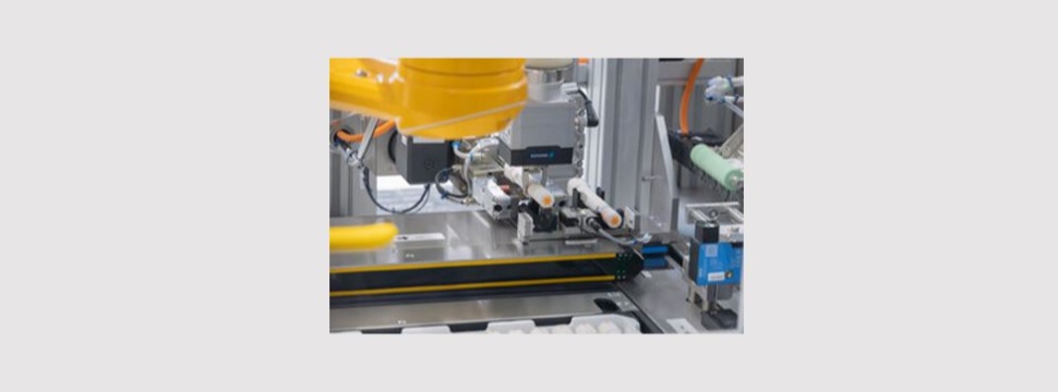 Robotik-Etikettierzelle kundenspezifisch individualisiert