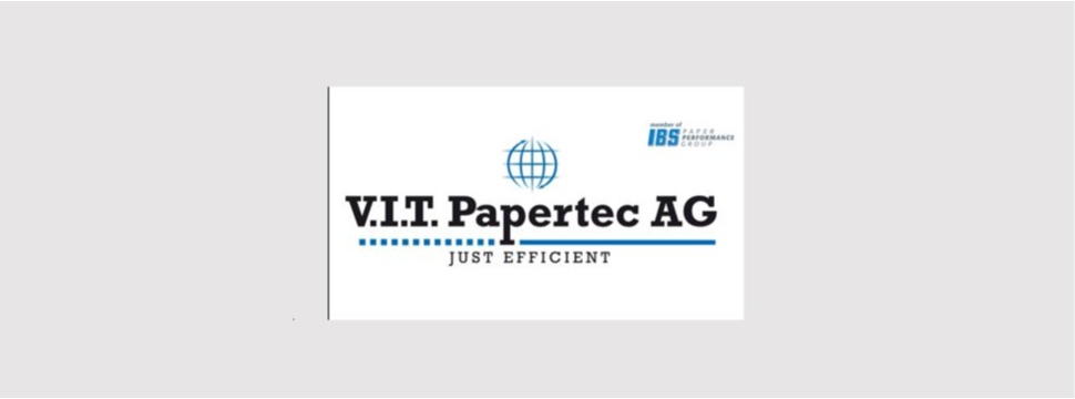 The new logo of V.I.T. Papertec AG