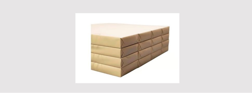 Mondi’s Eco/Vantage Kraft Pro is used to wrap trays containing laminate