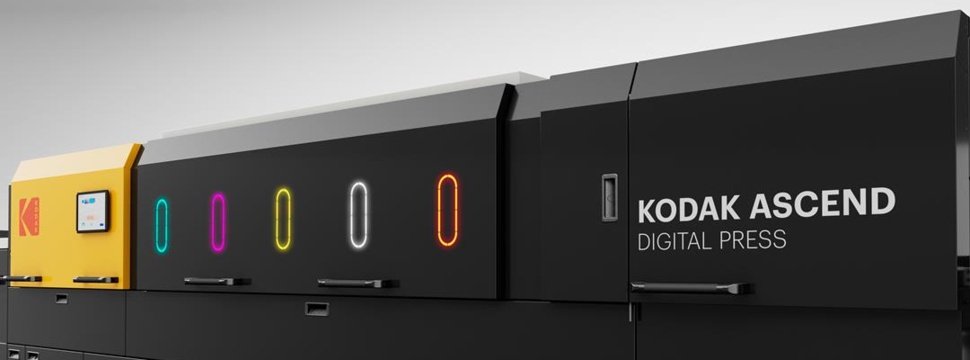 KODAK ASCEND Digitaldruckmaschine: Digital drucken und veredeln
