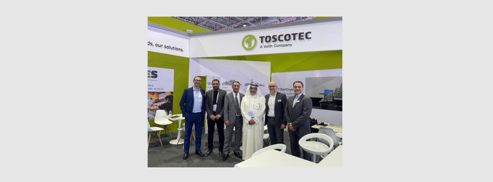 Toscotec and Gulf Paper Manufacturing at Paper One Show in UAE