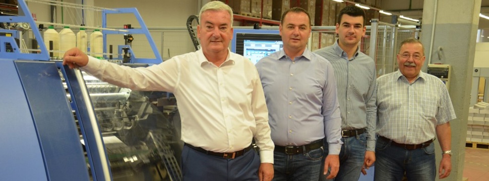 Zwei neue Müller Martini-Fadenheftmaschinen in Grude