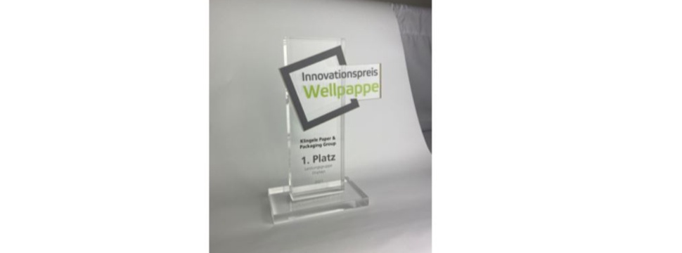 Innovation Award Corrugated Board: 1st prize for Klingele