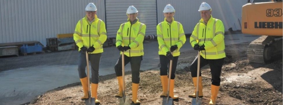 Groundbreaking ceremony for extensive plant expansion