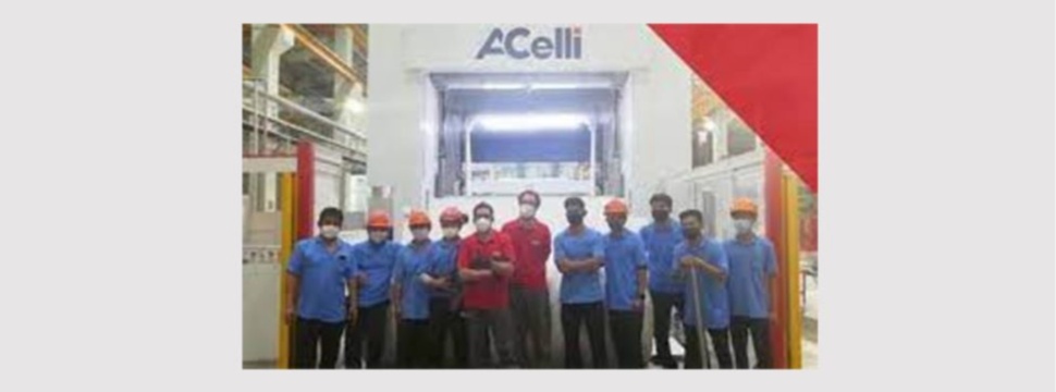 A.Celli starts up the E-WIND® T100 rewinder supplied to Berli Jucker Cellox Co., Ltd.