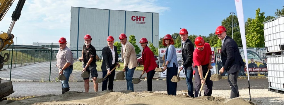 Ground-breaking ceremony for new container cleaning and recycling plant in Dusslingen