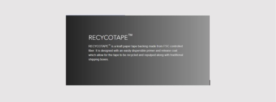 Neenah, Inc. stellt RECYCOTAPE™ vor, ein zu 100 % recycelbares Verpackungsklebeband