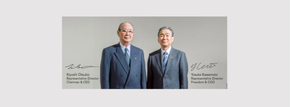 CEO Kiyoshi Otsubo and COO Yosuke Kawamoto from Rengo