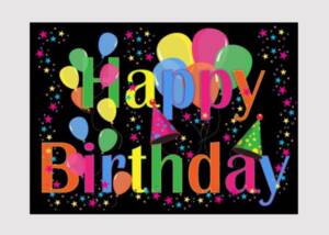 Happy Birthday Karte