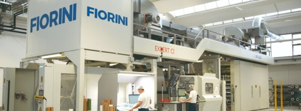 BOBST EXPERT CI Flexo press at Fiorini Packaging