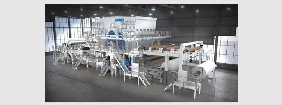 ICT Poland’s TM11 tissue machine, supplied and now modernized by ANDRITZ