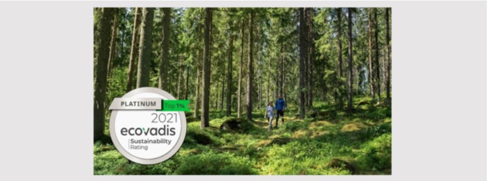 Metsä Board erreicht erneut die höchste Nachhaltigkeitsbewertung von EcoVadis