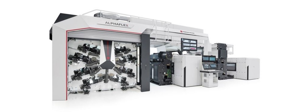 ALPHAFLEX CI flexo printing press